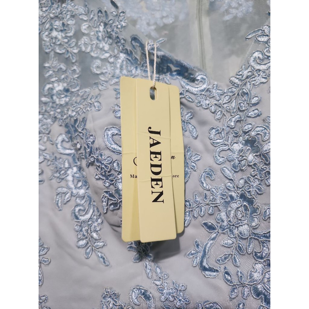 Women's JAEDEN Light Blue Maxi Dress - Picture 2 of 6